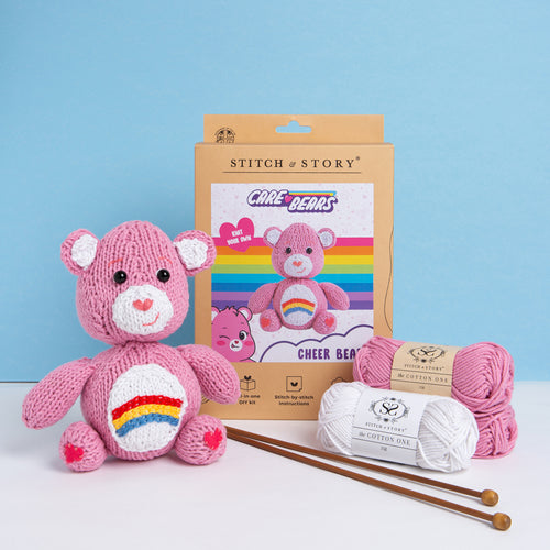 Care Bears: Cheer Bear Knitting Kit