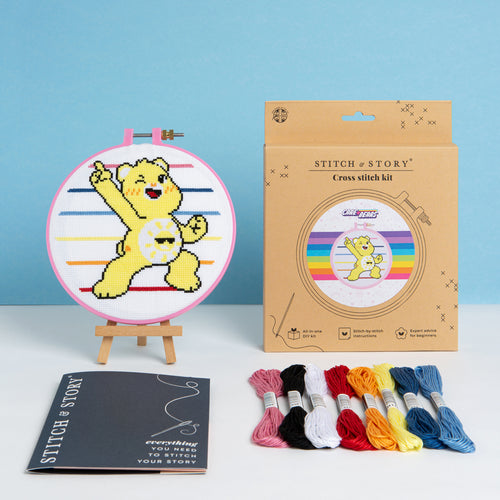 Care Bears: Funshine Bear Cross Stitch Kit