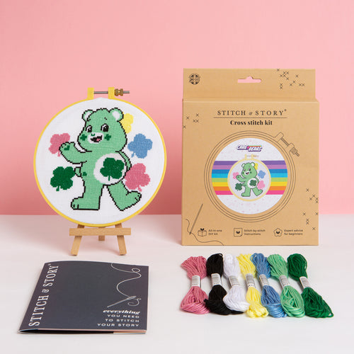 Care Bears: Good Luck Bear Cross Stitch Kit