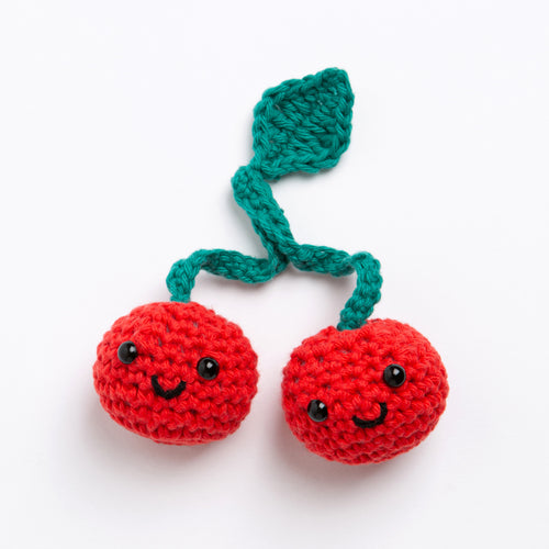 Cherie the Cherry Amigurumi Crochet Kit