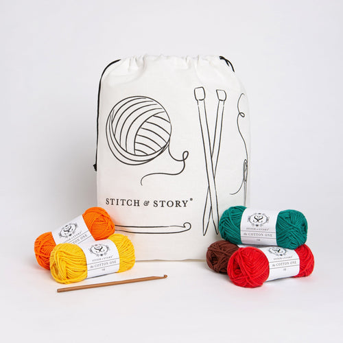 Clem the Satsuma Amigurumi Crochet Kit