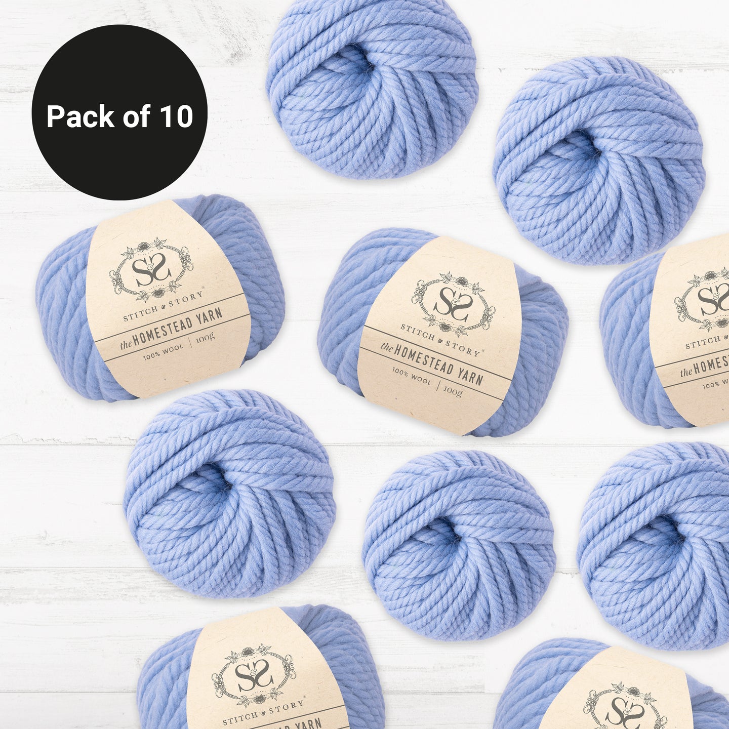 The Chunky Wool 100g balls